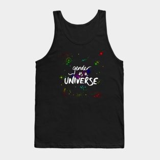 Gender Is A Universe (Rainbow) Tank Top